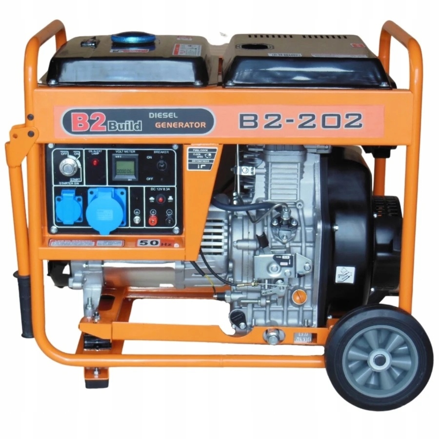 Dieslový generátor 6000/6500W 380V 230V diesel B